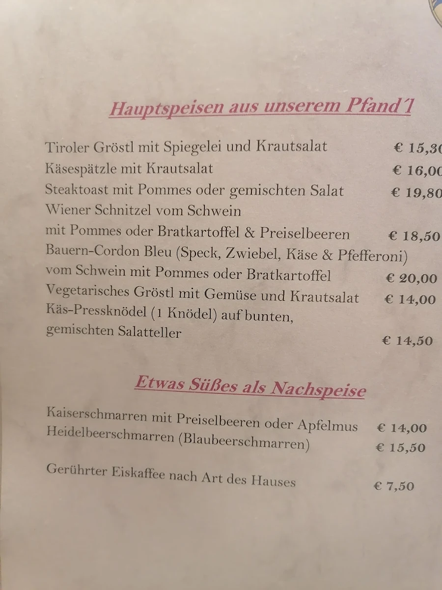 Speisekarte photo 2