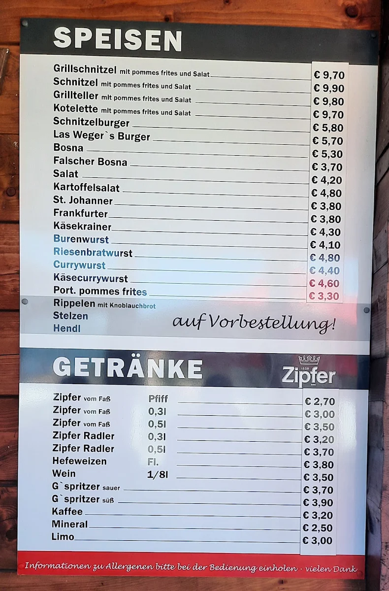 Speisekarte photo 1