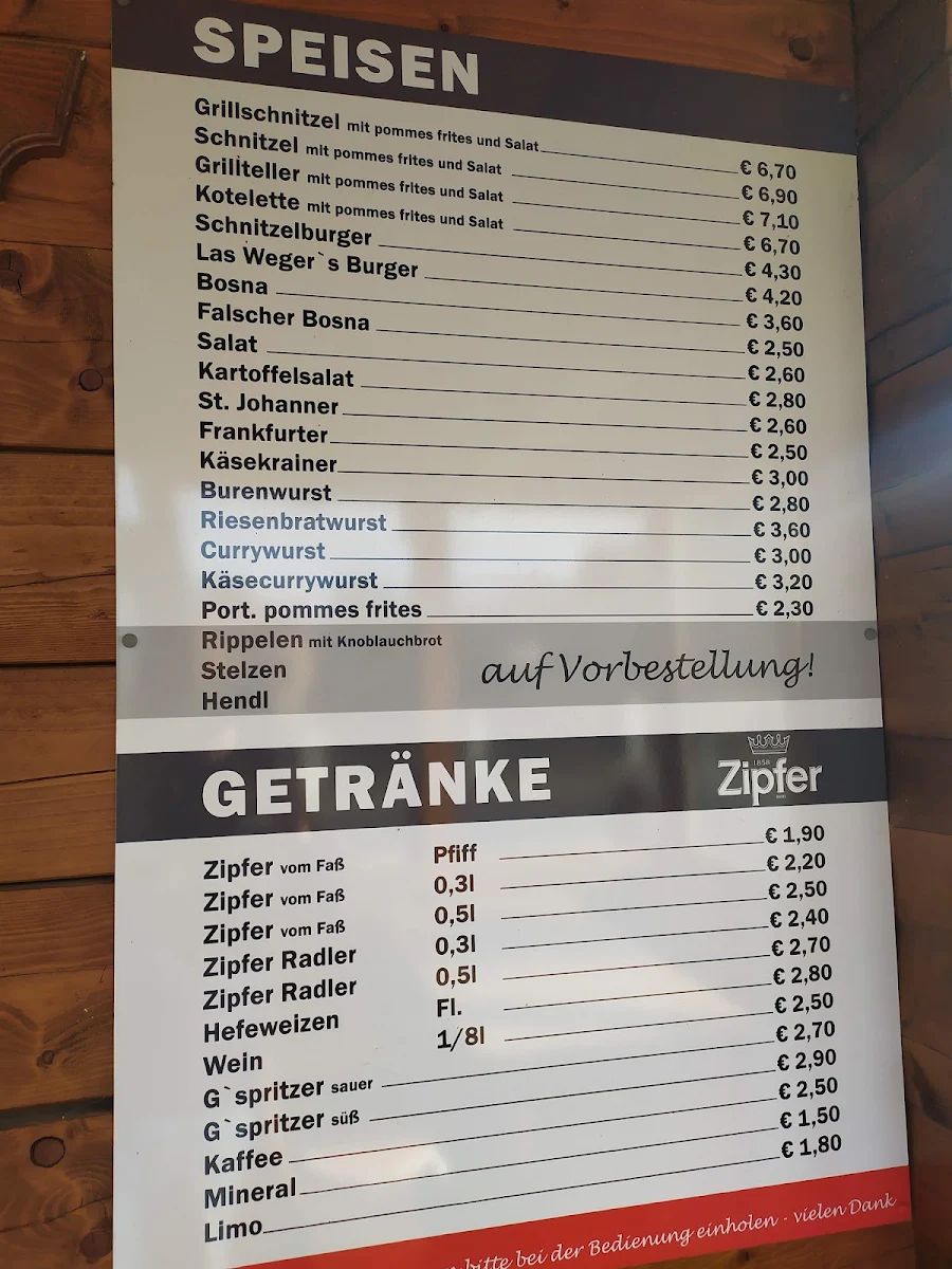 Speisekarte photo 2