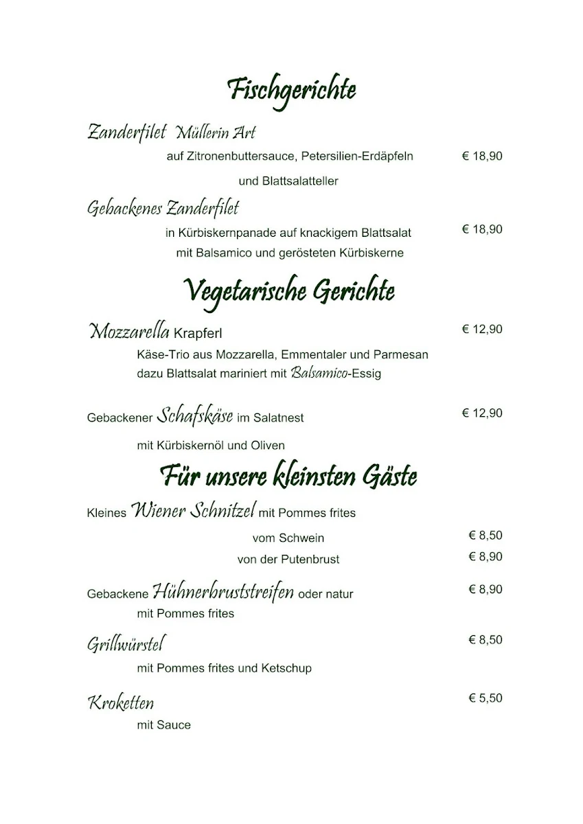 Speisekarte photo 2