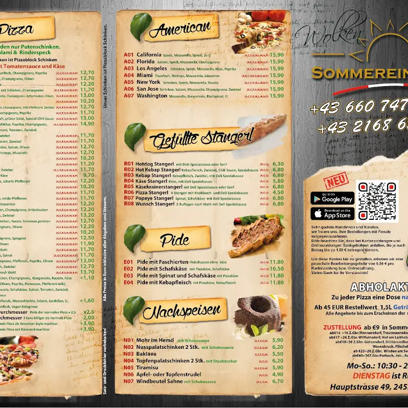 Sommerein Pizza