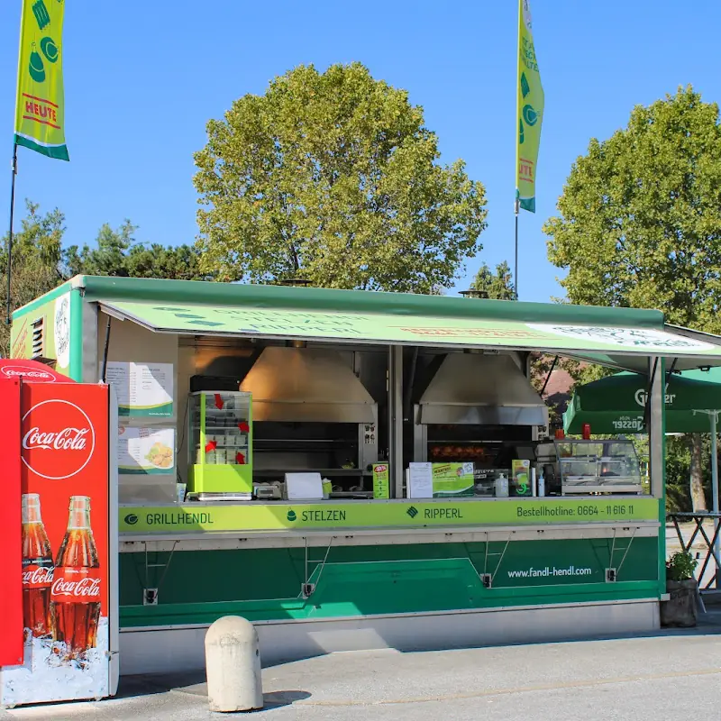 Fandl Hendl: Grillstand Graz Kärntner Straße