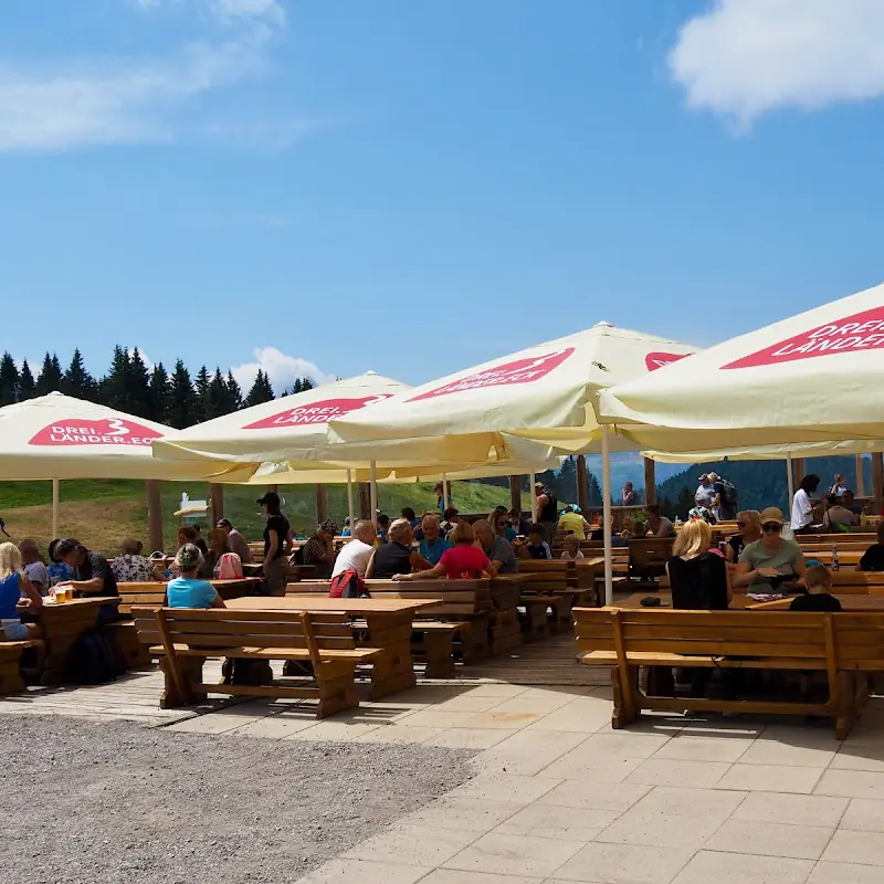 Panorama.Berg.Restaurant Dreiländereck