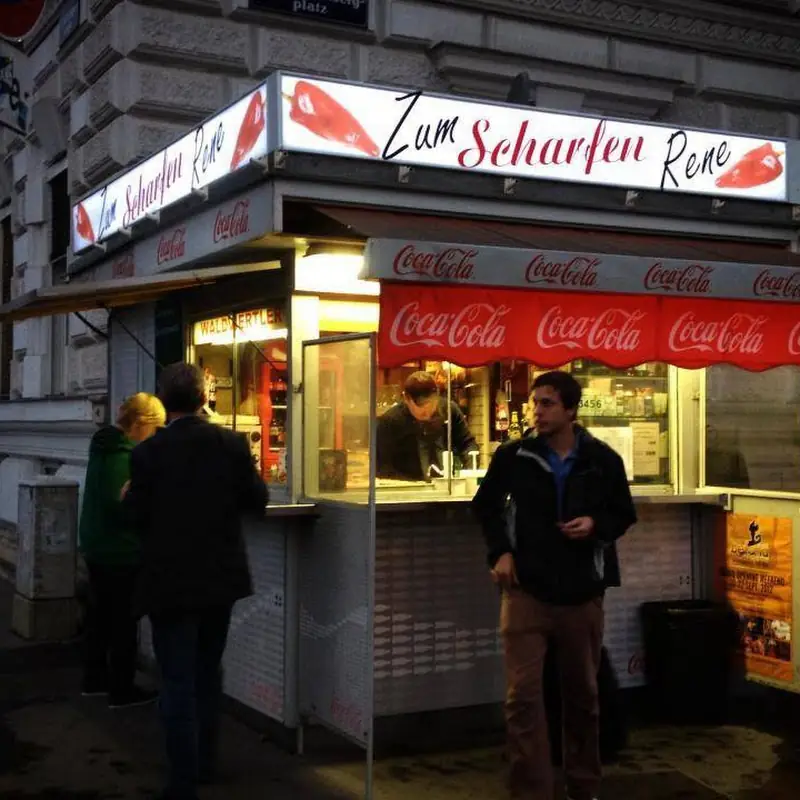 Würstelstand - Zum scharfen René