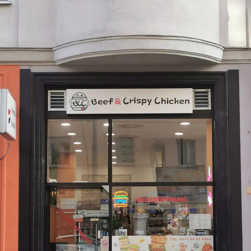 Beef & Crispy Chicken