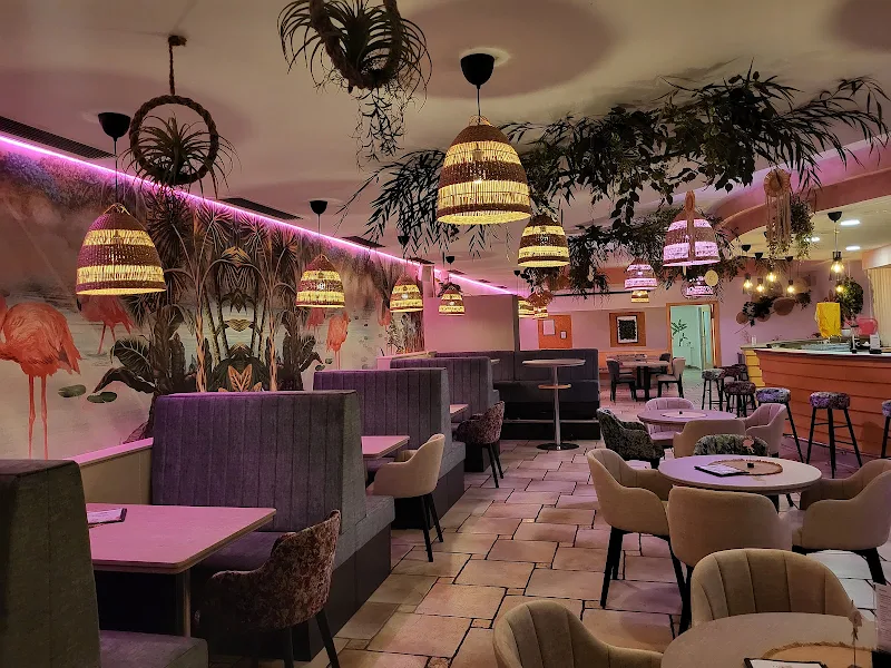 Flamingo Café-Frühstück-Bar