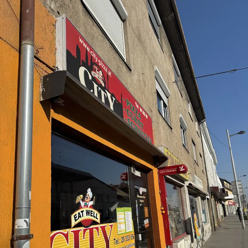 City Pizza Curry Schnitzel