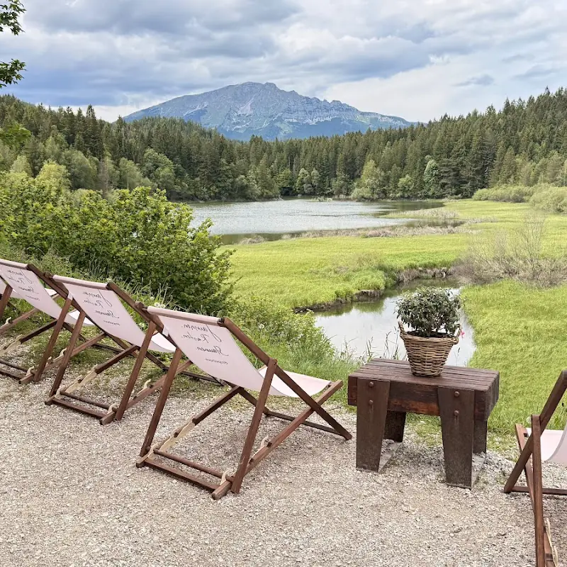 STAPELHAUS, Erlaufstauseeschänke, geöffnet bei Schönwetter