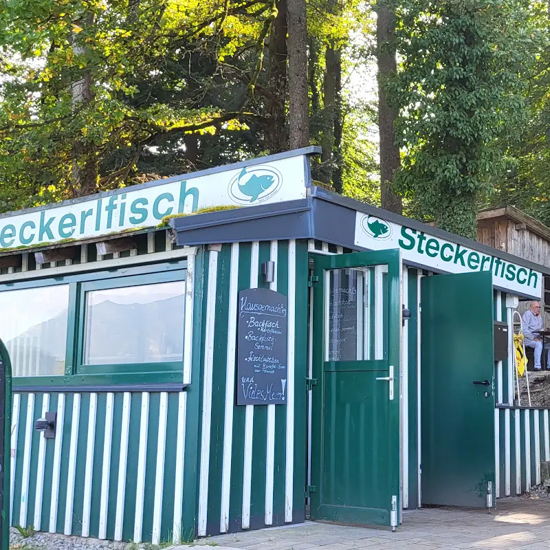 Steckerlfisch in Abersee