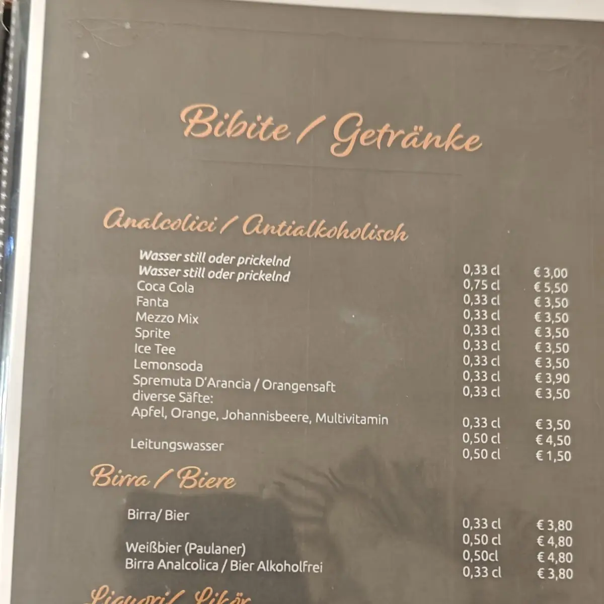 Speisekarte photo 9