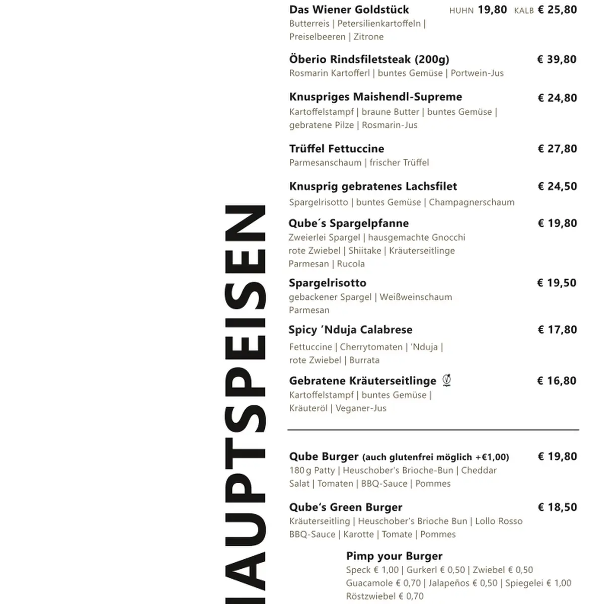 Speisekarte photo 1