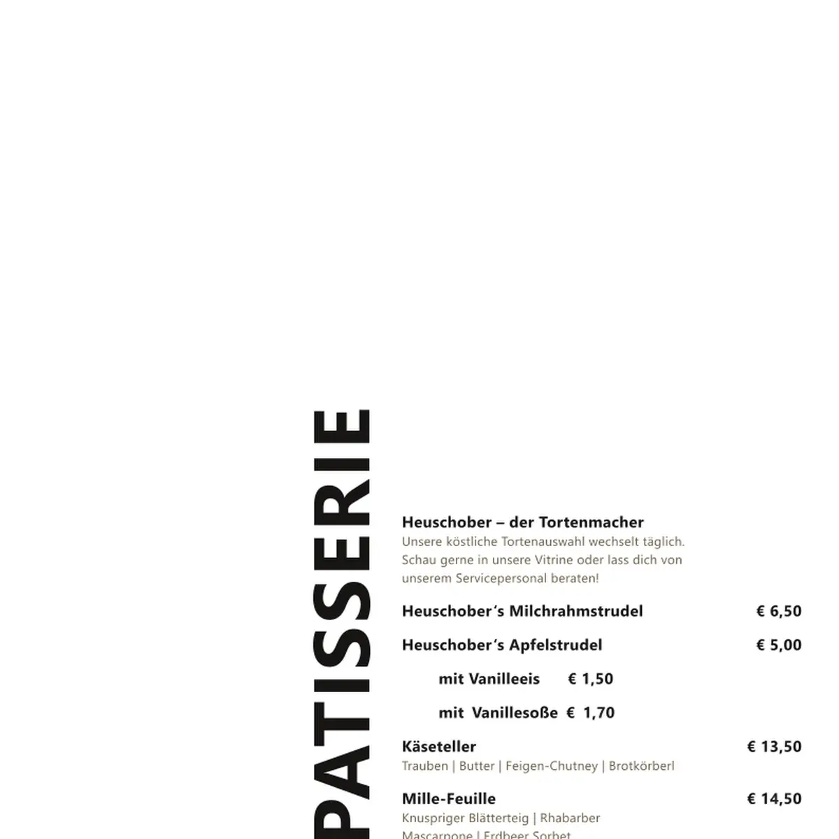 Speisekarte photo 5