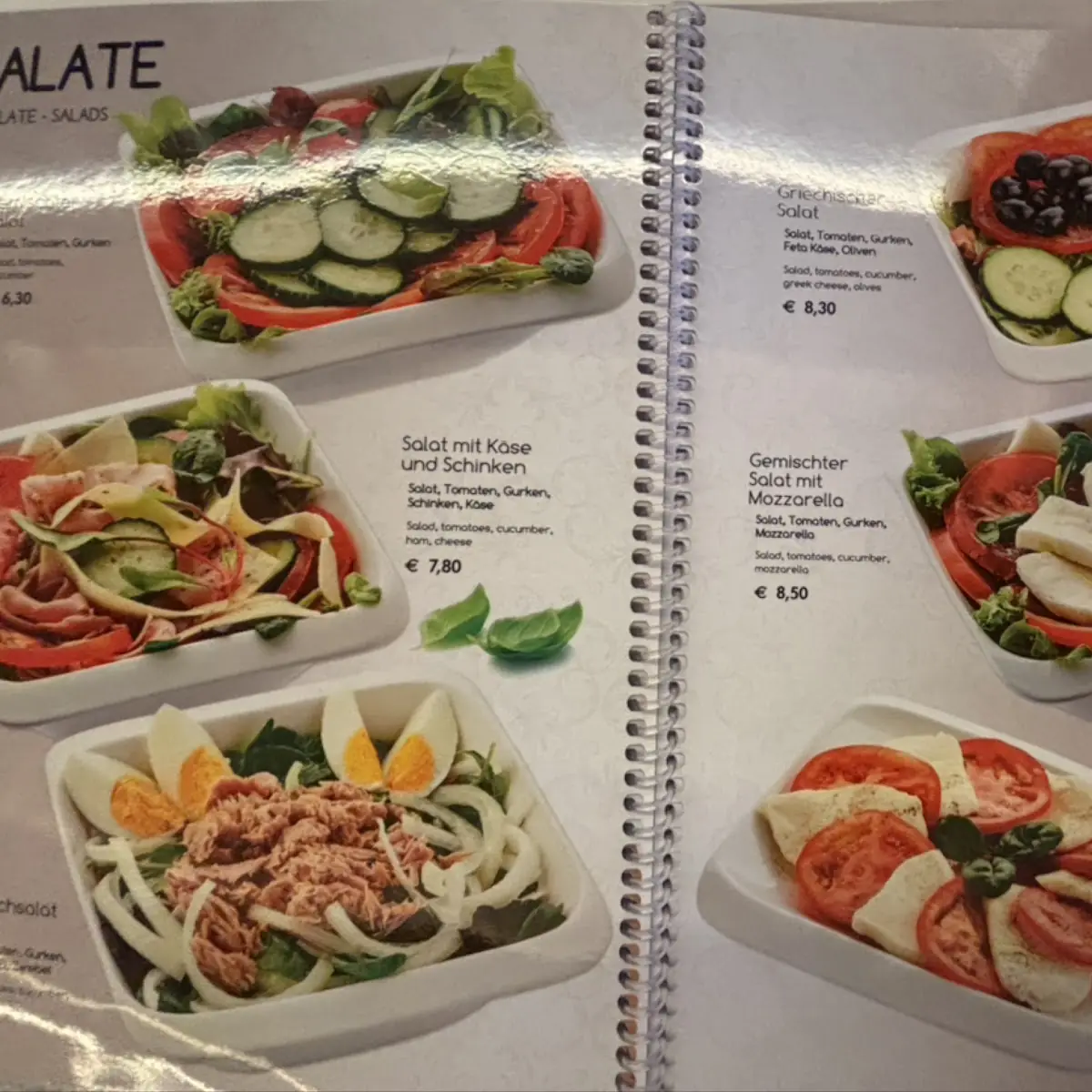 Speisekarte photo 2