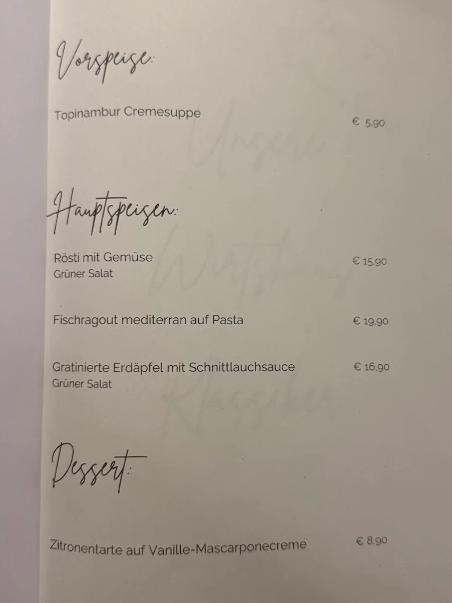 Speisekarte photo 3