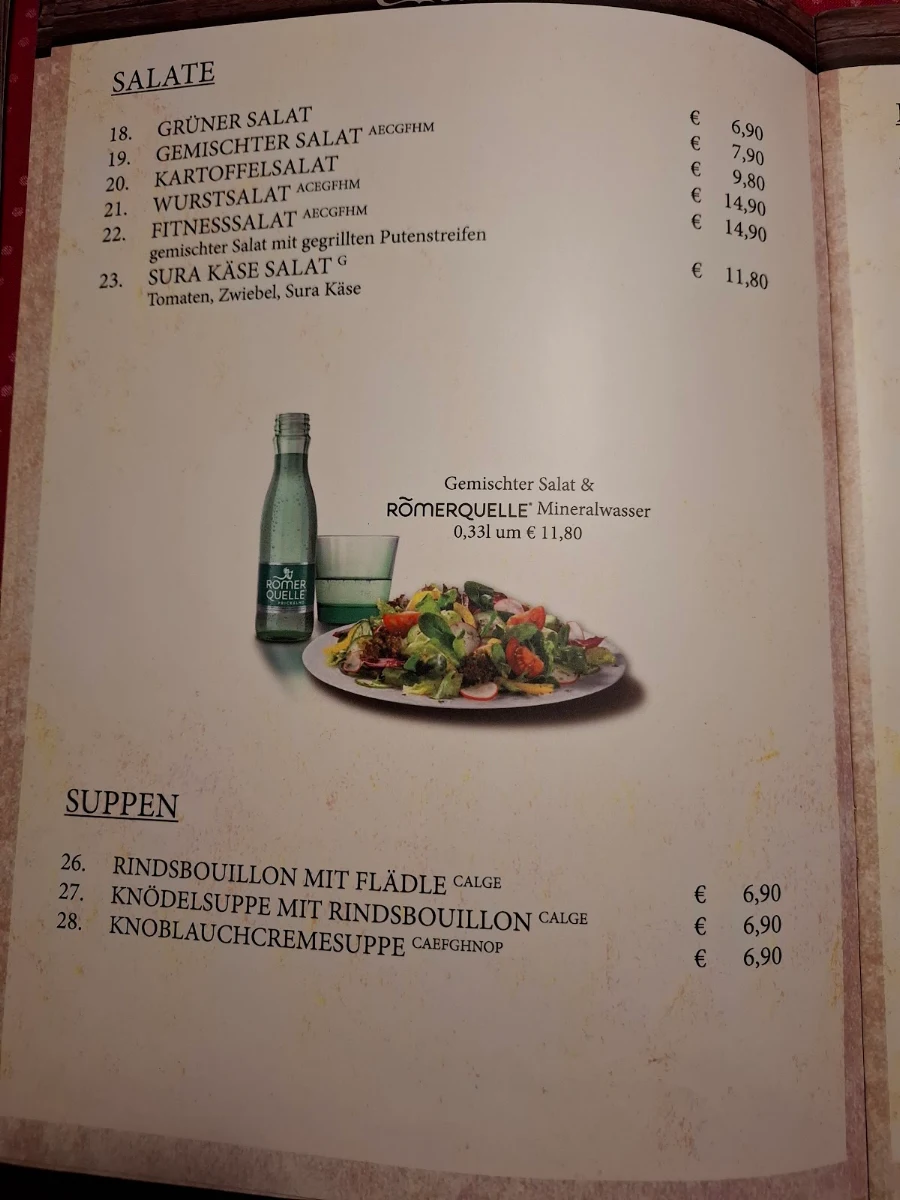 Speisekarte photo 1