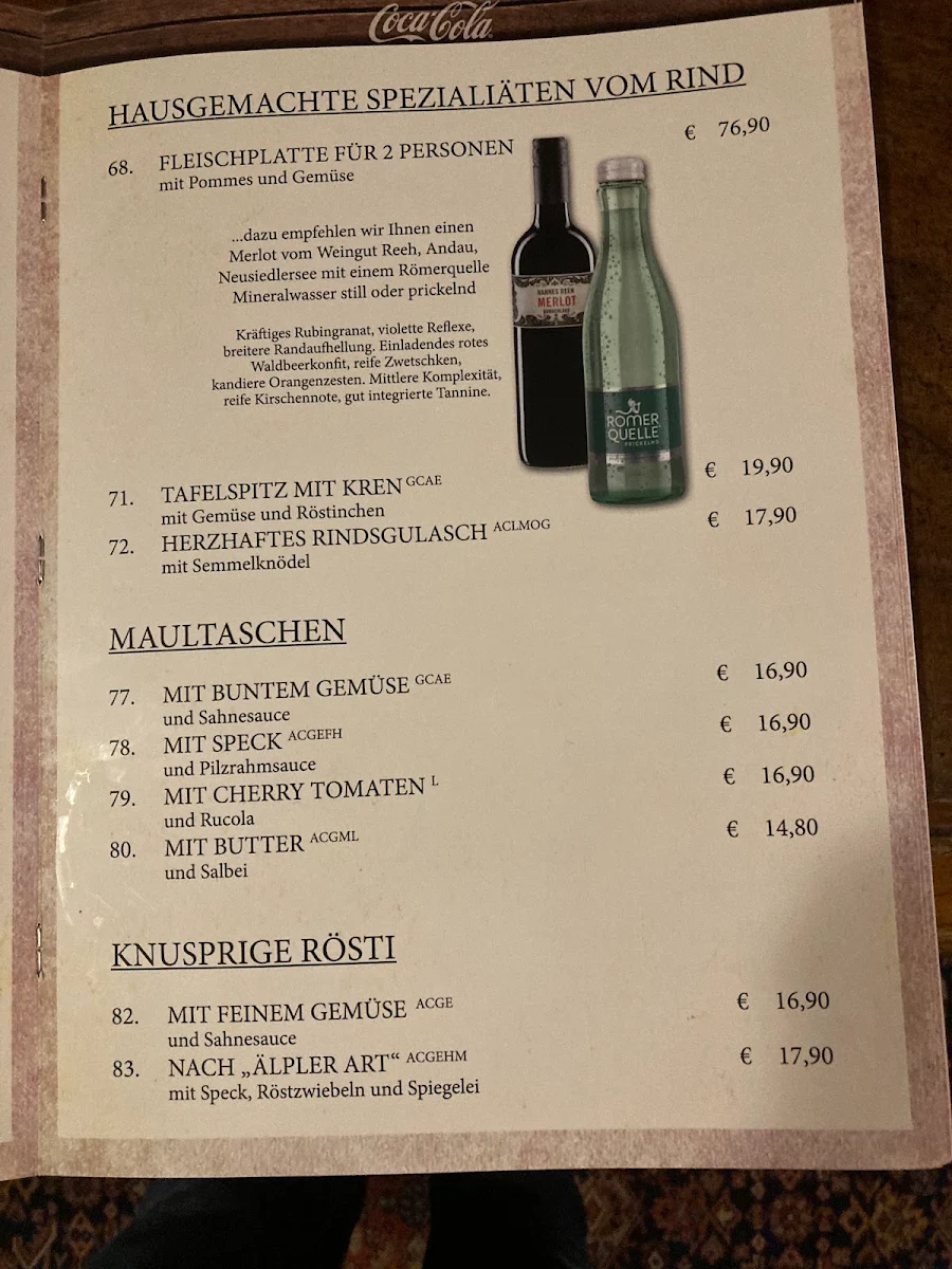 Speisekarte photo 3
