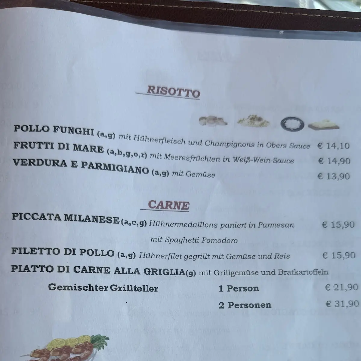 Speisekarte photo 7