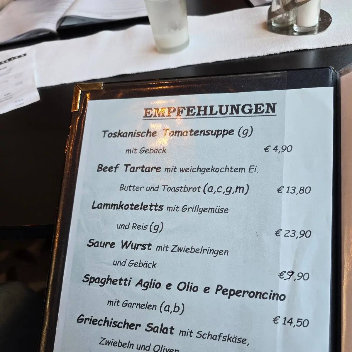 Speisekarte photo 8