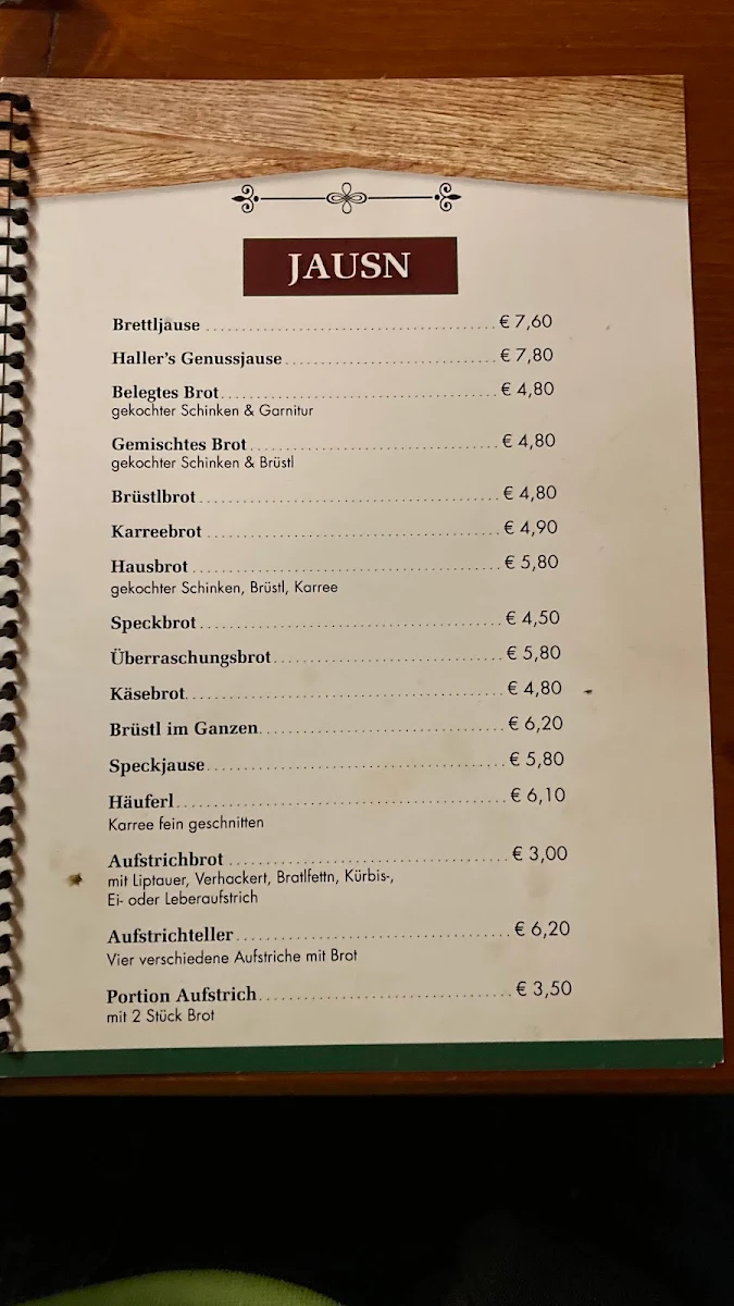Speisekarte photo 3