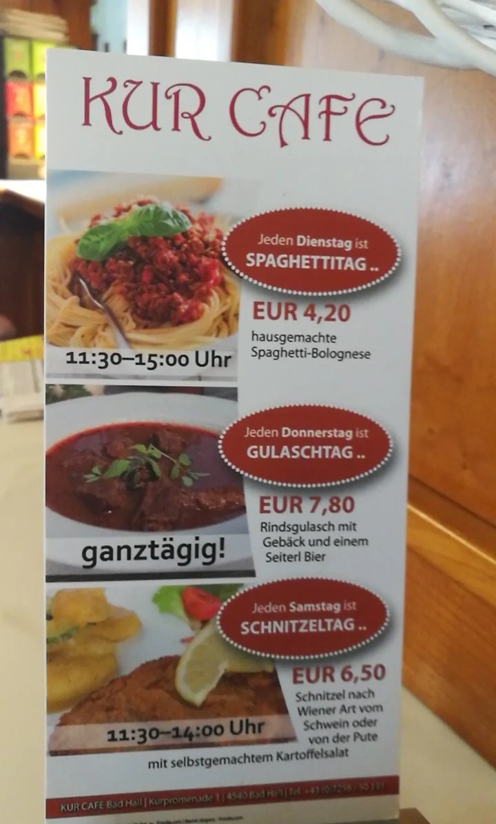 Speisekarte photo 1