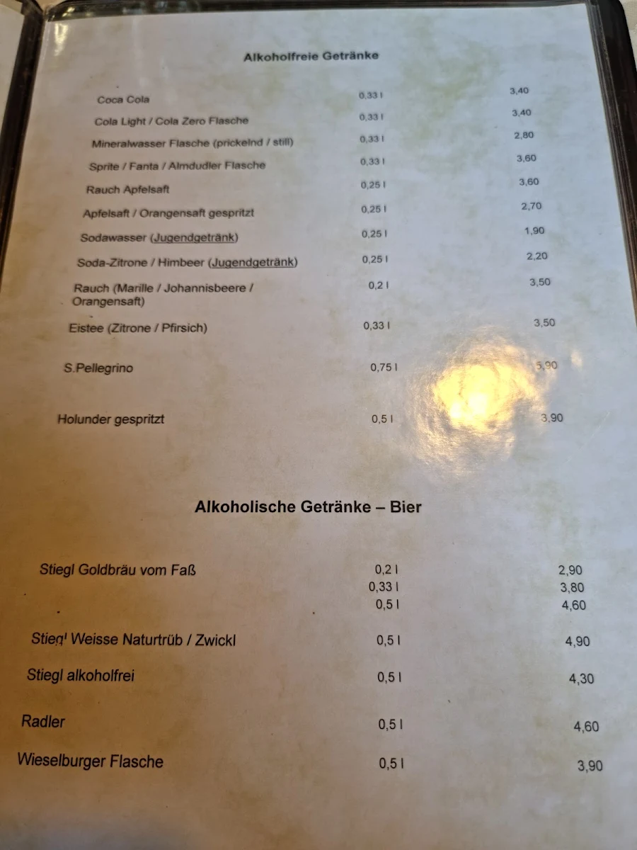 Speisekarte photo 2