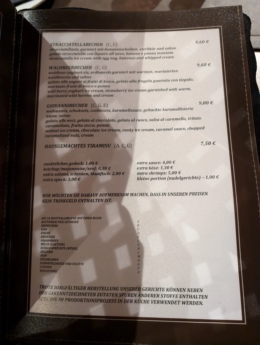 Speisekarte photo 2