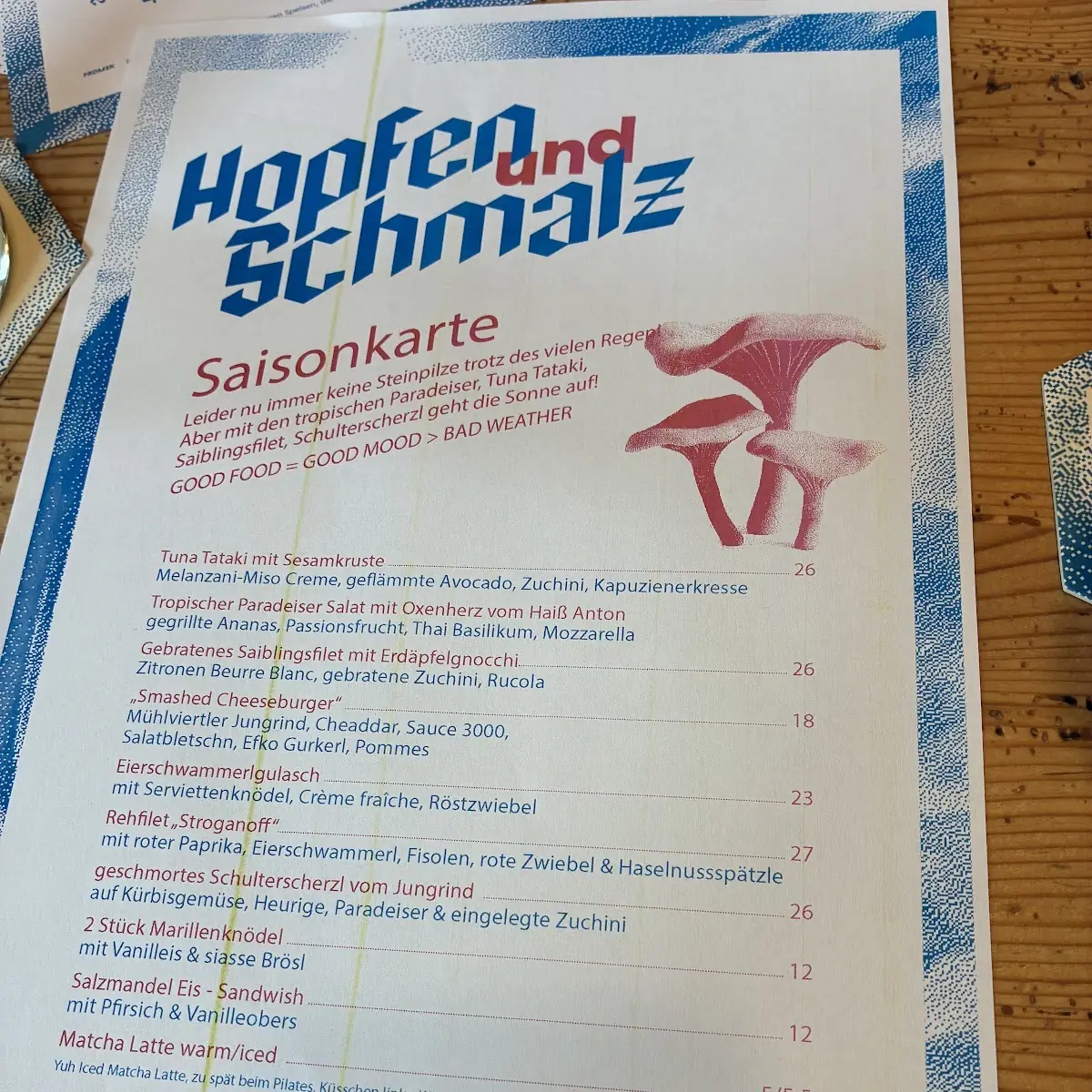 Speisekarte photo 3