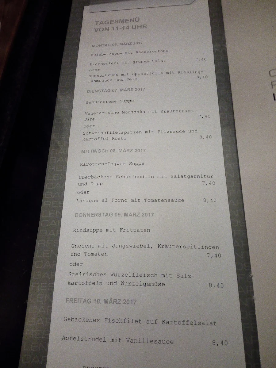 Speisekarte photo 3