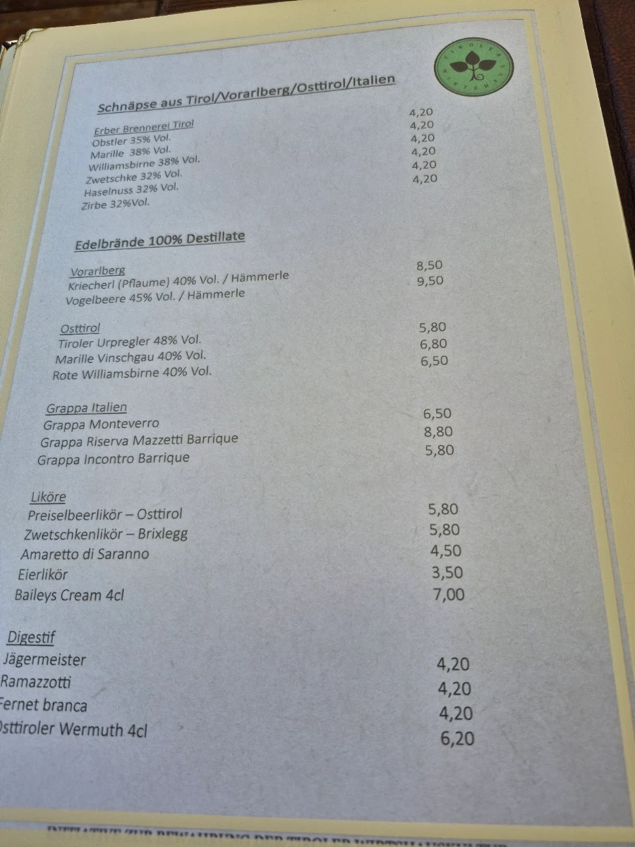 Speisekarte photo 10