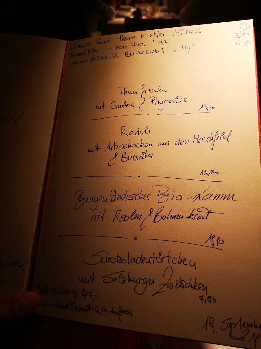 Speisekarte photo 1