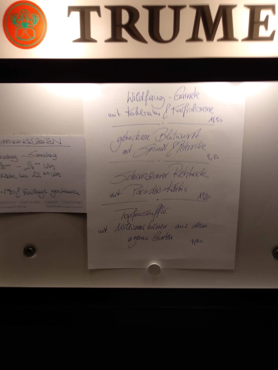 Speisekarte photo 2