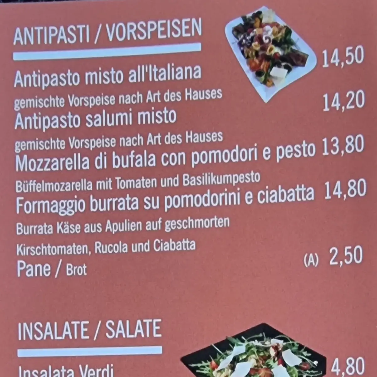 Speisekarte photo 4