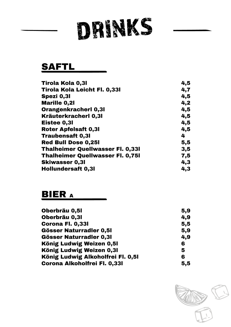 Speisekarte photo 4