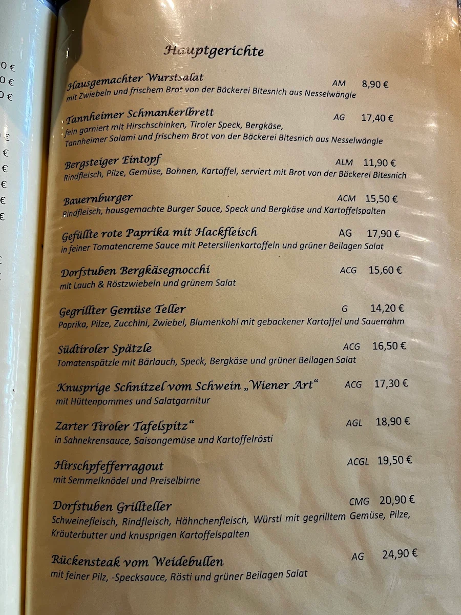 Speisekarte photo 9