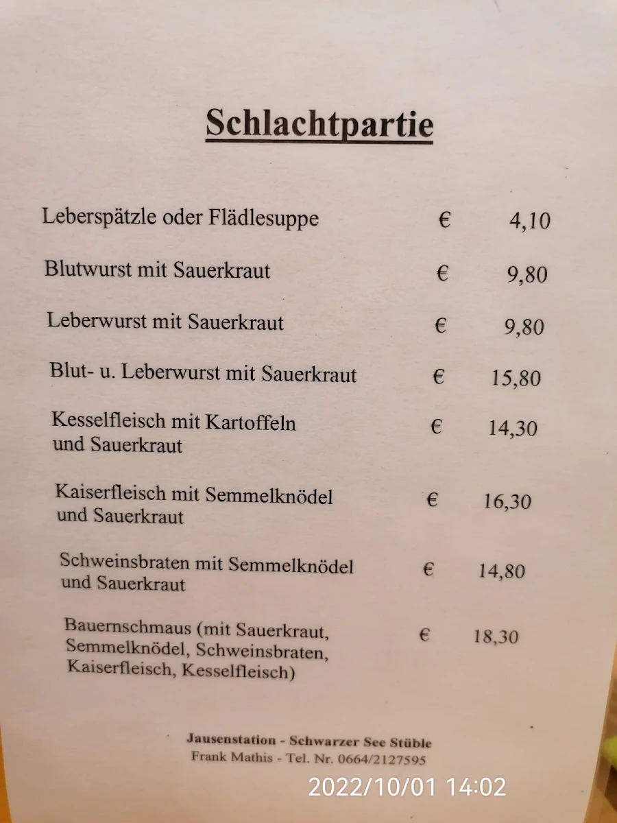 Speisekarte photo 3