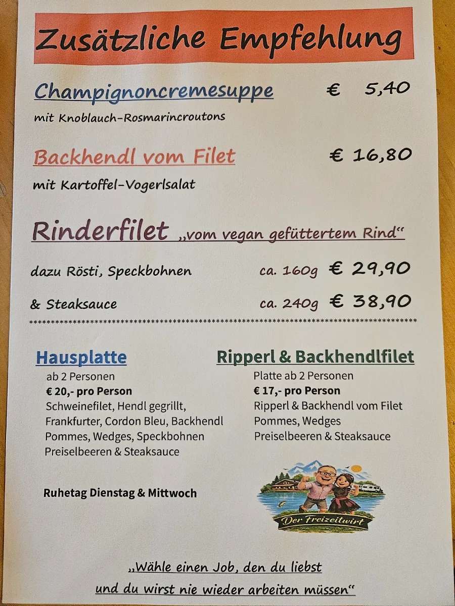 Speisekarte photo 1