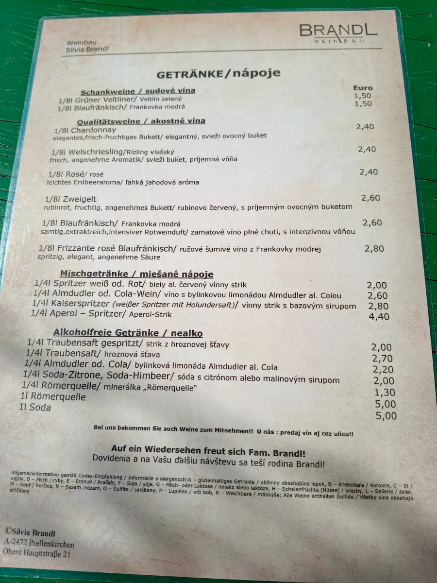Speisekarte photo 1
