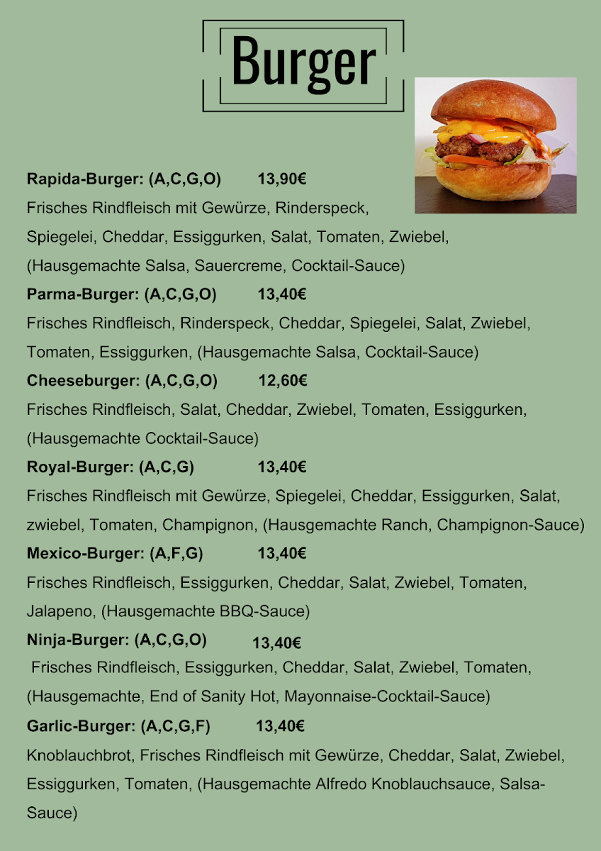 Speisekarte photo 3