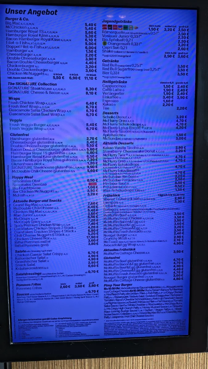 Speisekarte photo 1