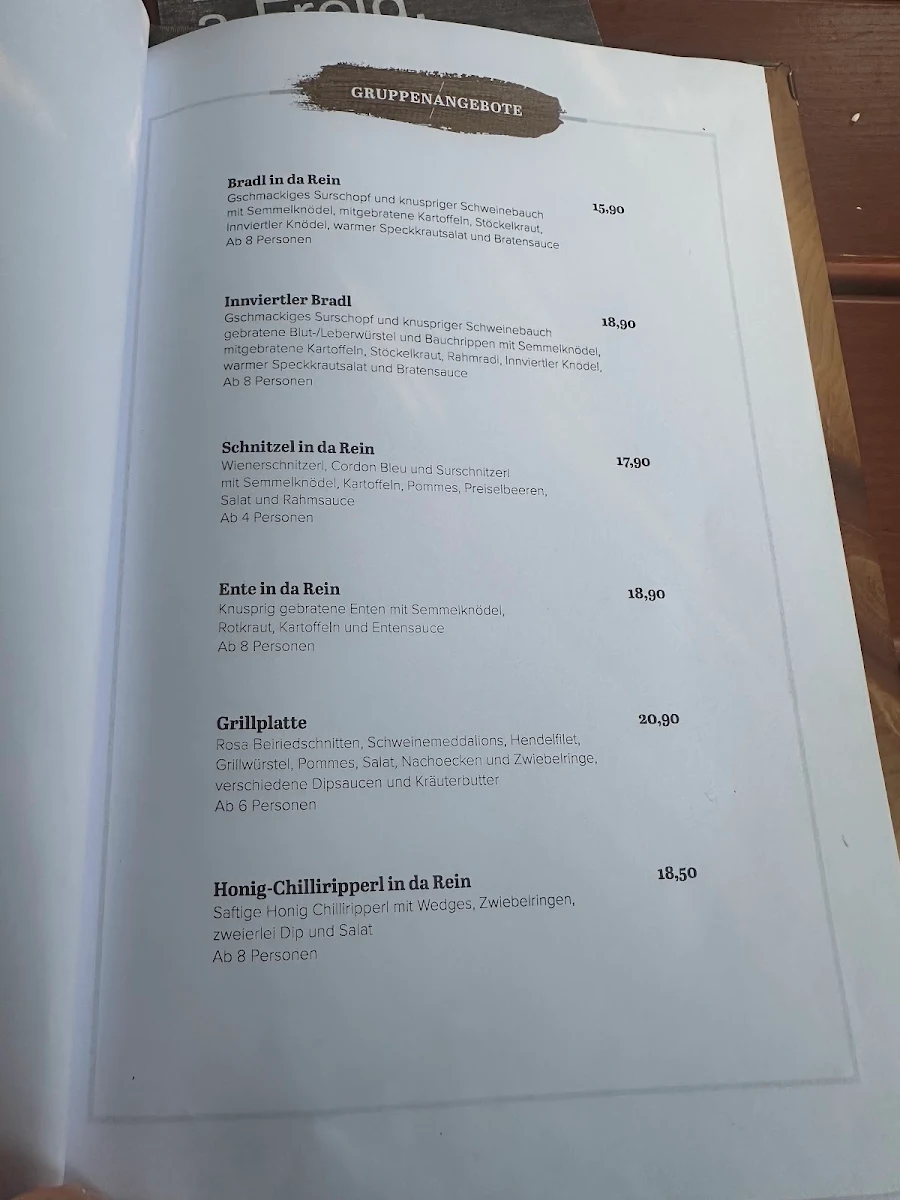 Speisekarte photo 3