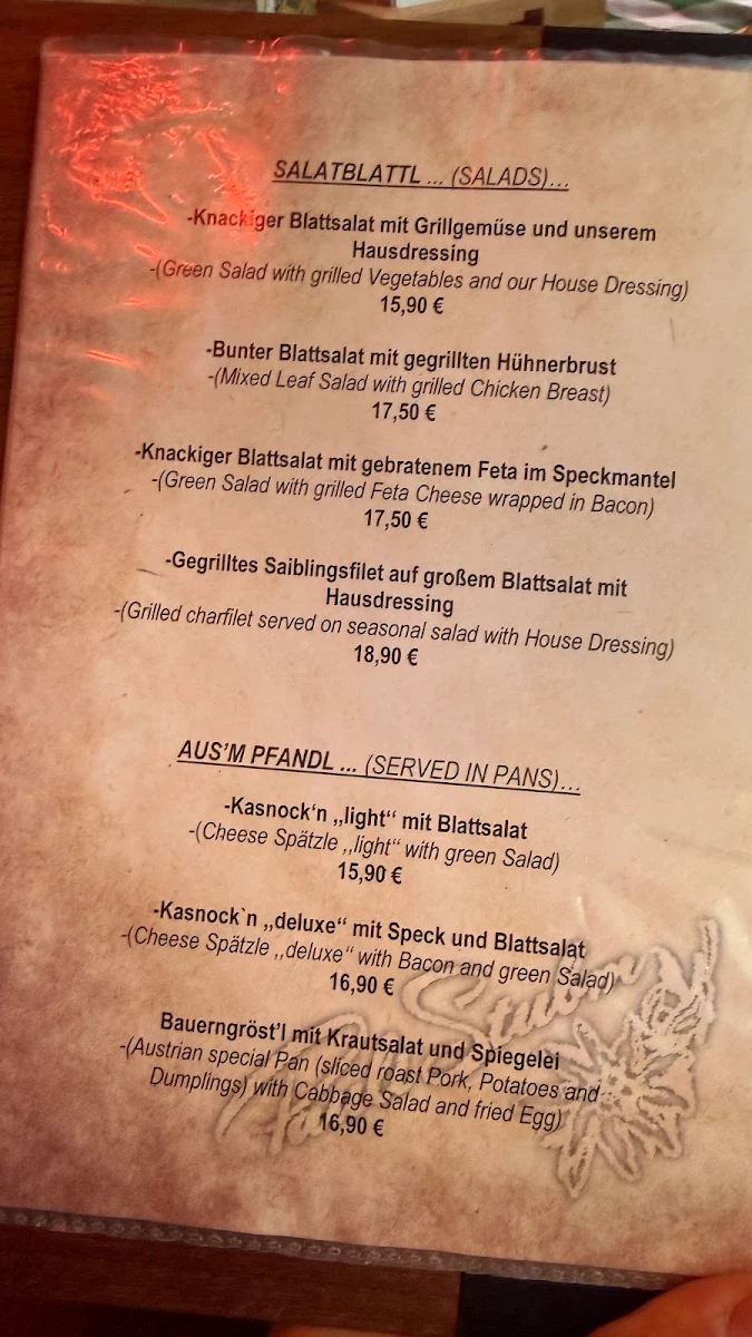 Speisekarte photo 3