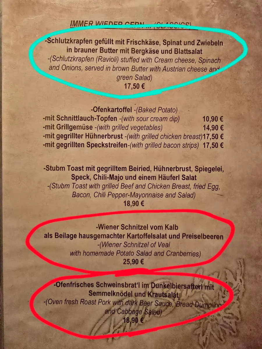 Speisekarte photo 6