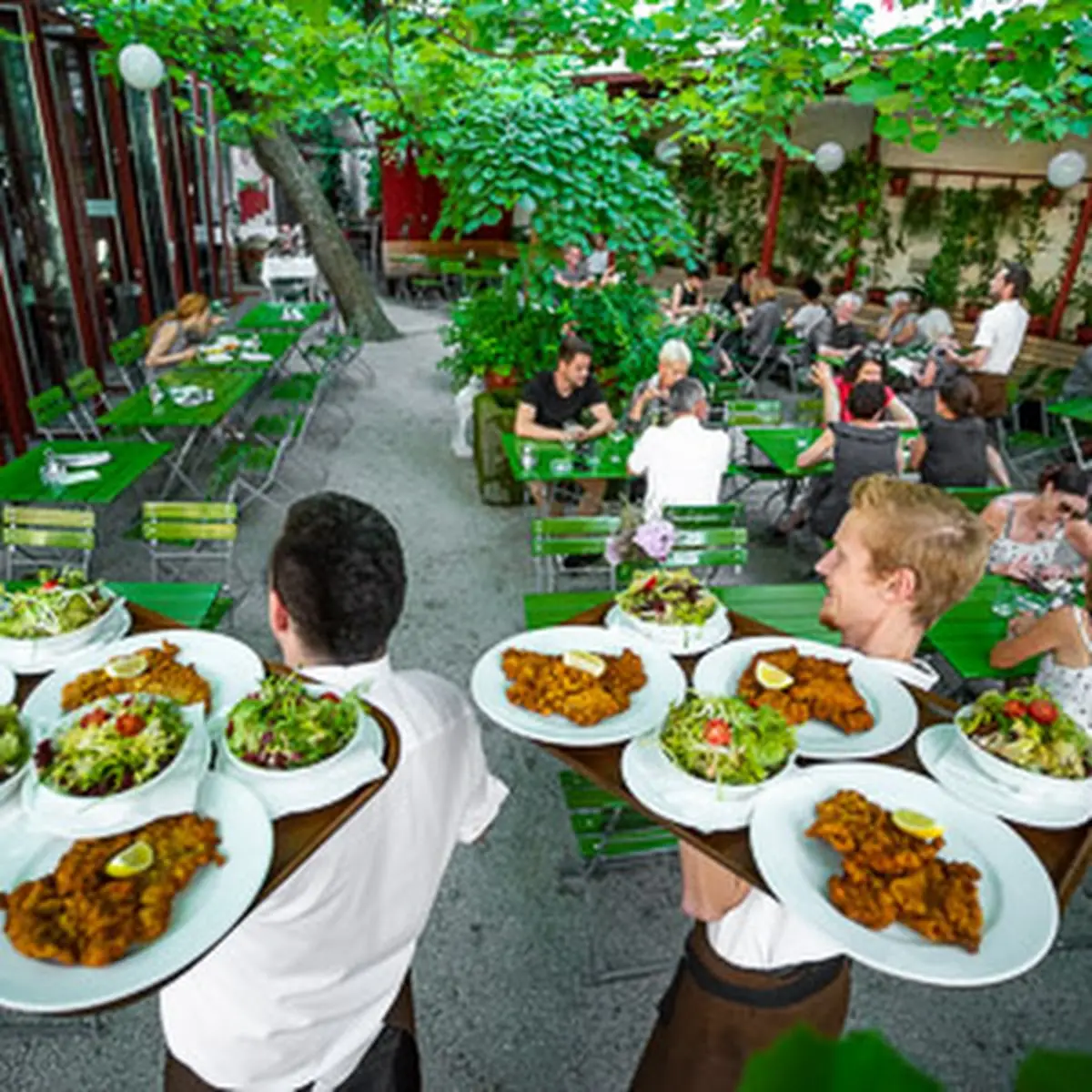 Essen und Trinken, Glacis Beisl