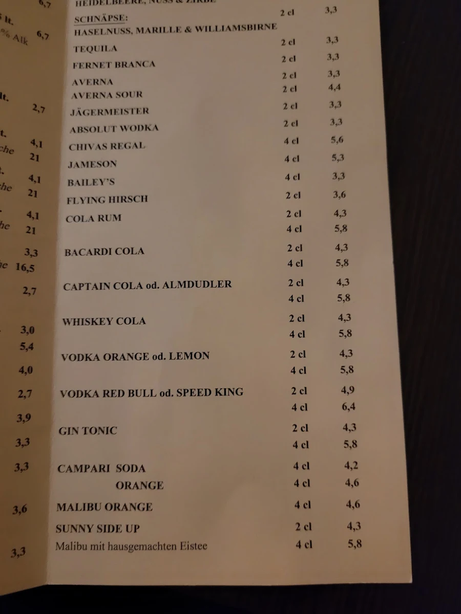 Speisekarte photo 8