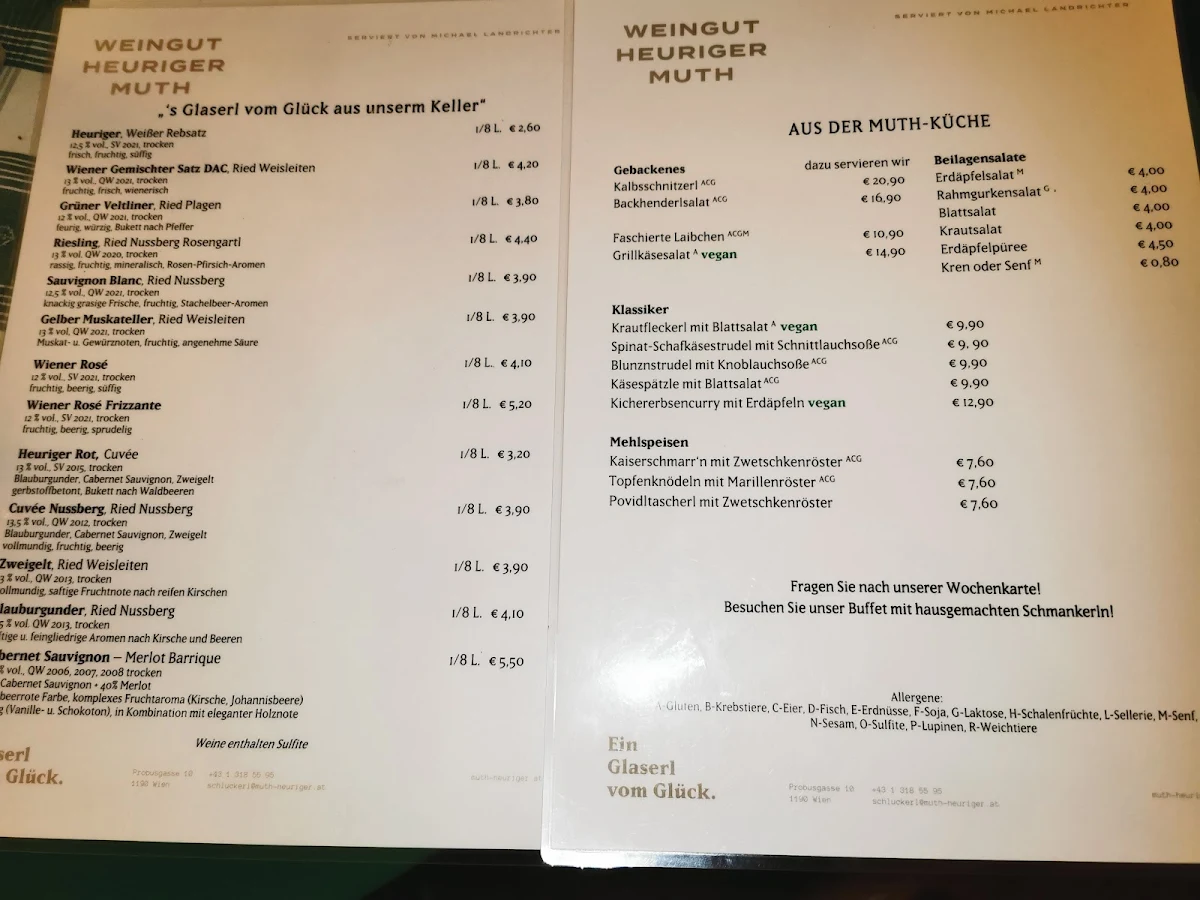 Speisekarte photo 5