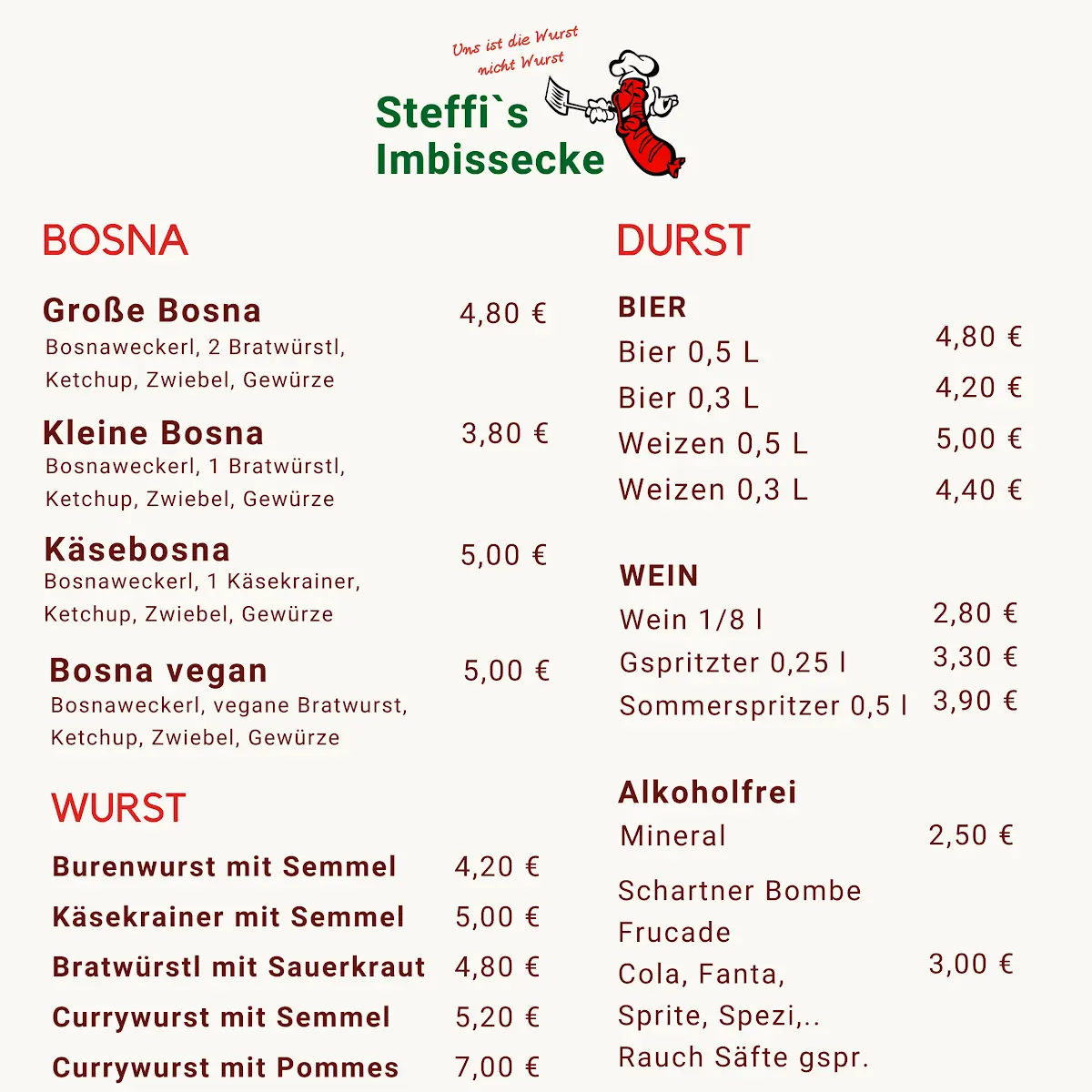 Speisekarte photo 1