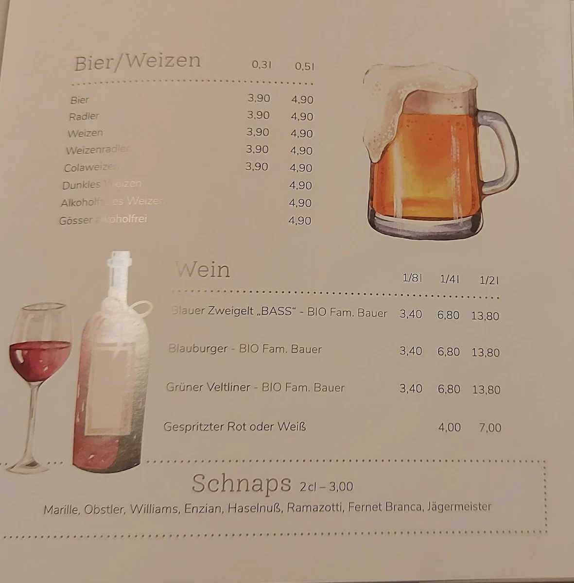 Speisekarte photo 1