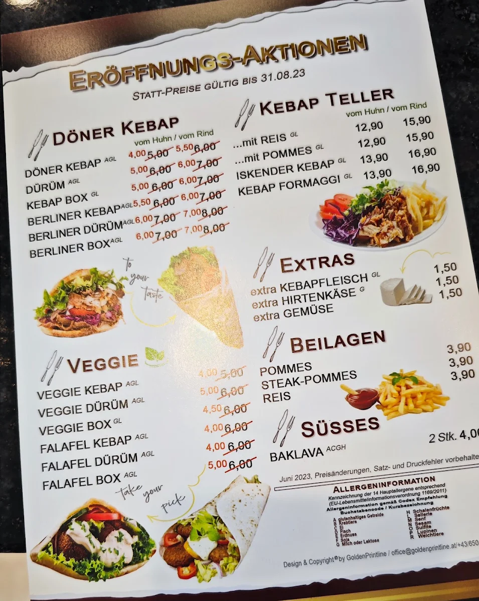 Speisekarte photo 1