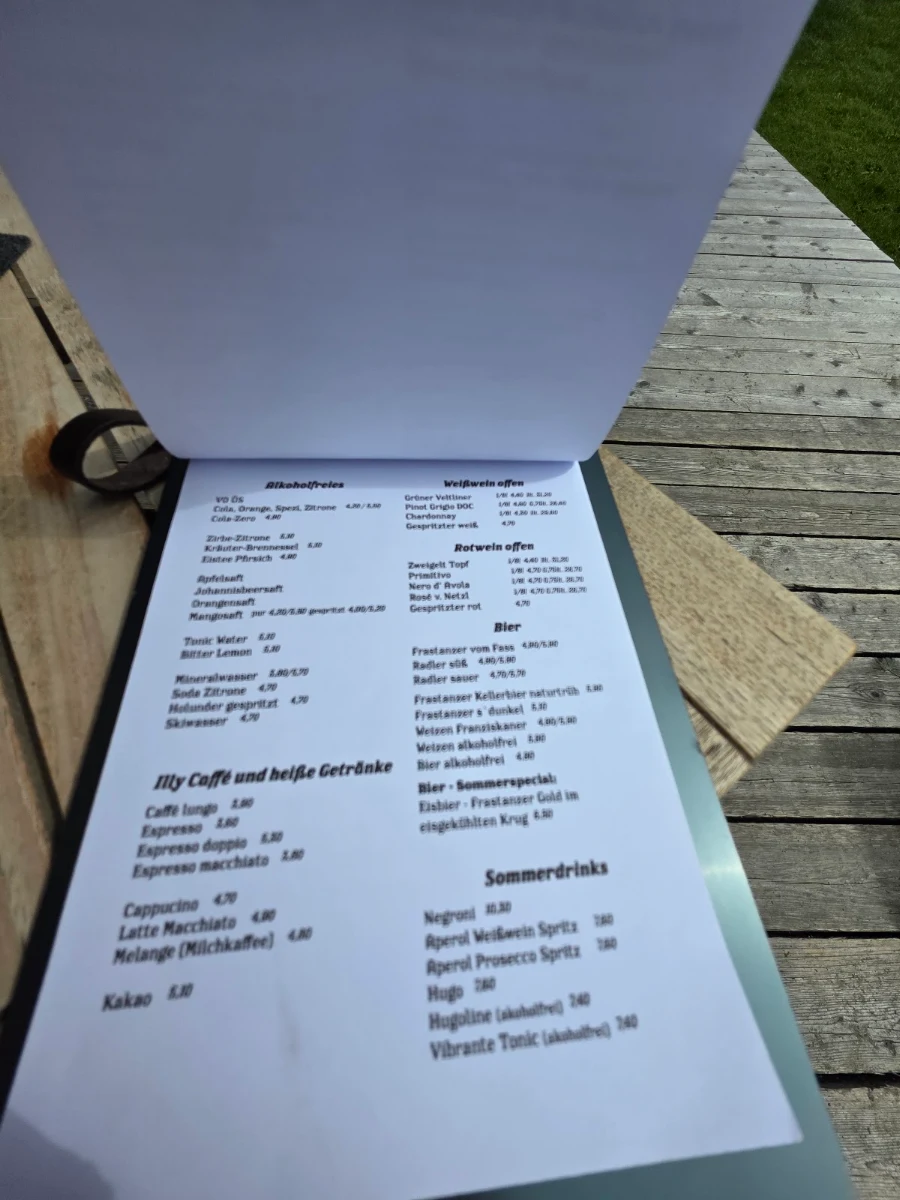 Speisekarte photo 2