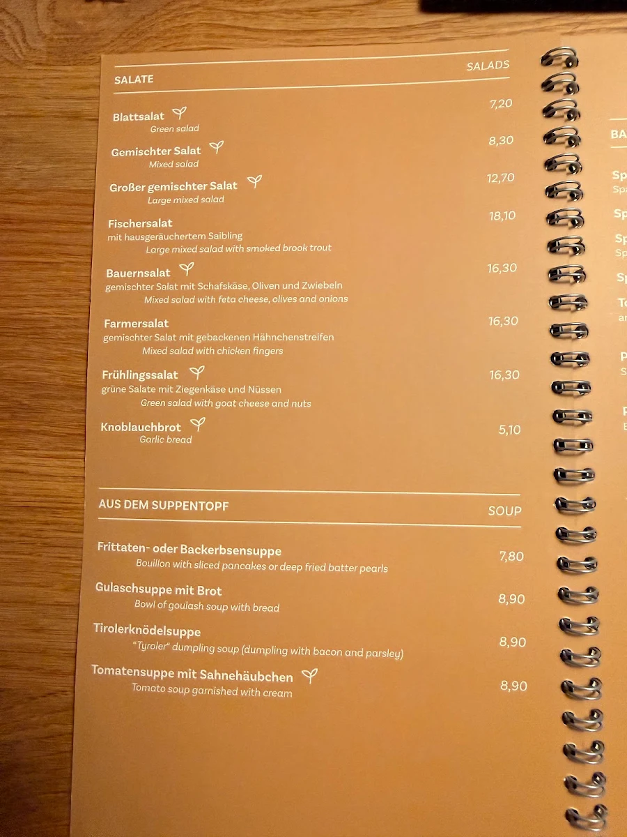 Speisekarte photo 5